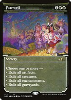 Farewell (NEO-417) - rare: (Showcase) - Etched Foil