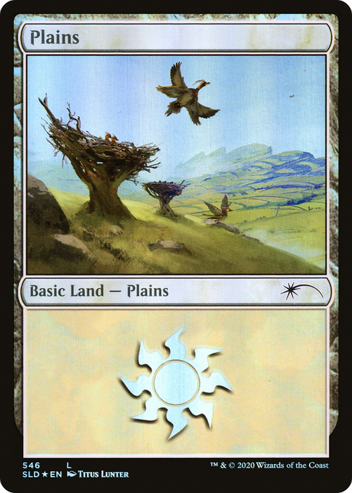 Plains (SLD-546) - common - Foil