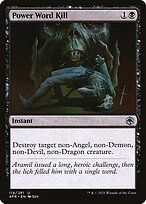 Power Word Kill (AFR-114) - uncommon - Foil