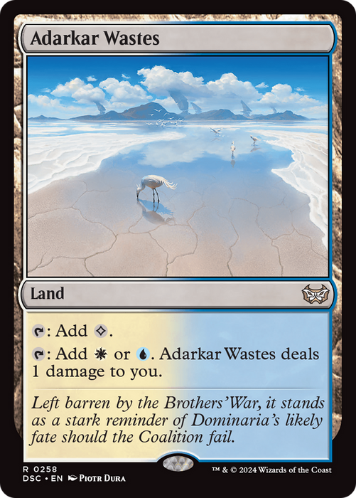 Adarkar Wastes (DSC-258) - rare