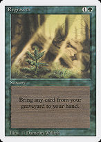 Regrowth (3ED-214) - uncommon