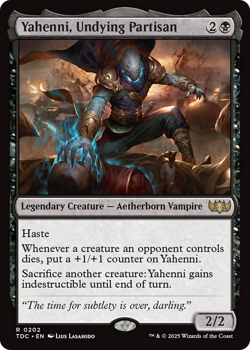 Yahenni, Undying Partisan (TDC-202) - rare