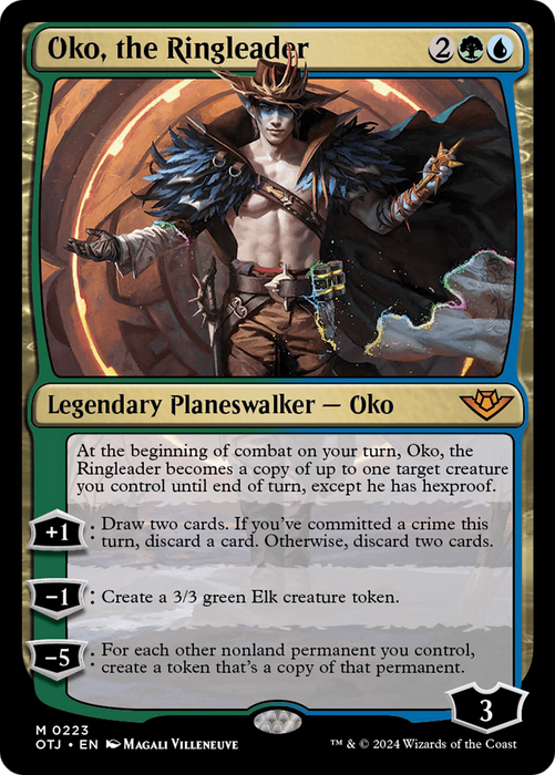 Oko, the Ringleader (OTJ-223) - mythic