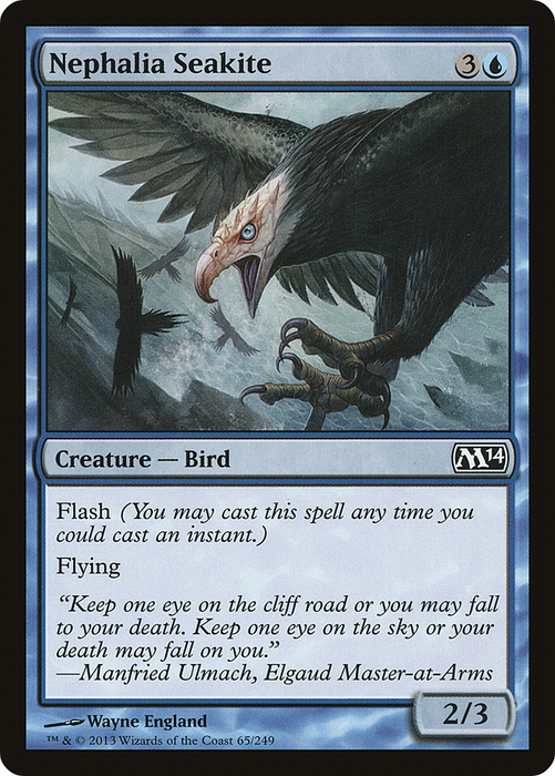 Nephalia Seakite (M14-065) - common - Foil