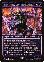 Hidetsugu, Devouring Chaos (NEO-378) - rare: (Showcase) - Foil