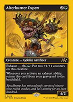 Afterburner Expert (DFT-464) - rare - Foil