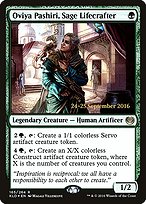 Oviya Pashiri, Sage Lifecrafter (PRE-165S) - rare - Foil