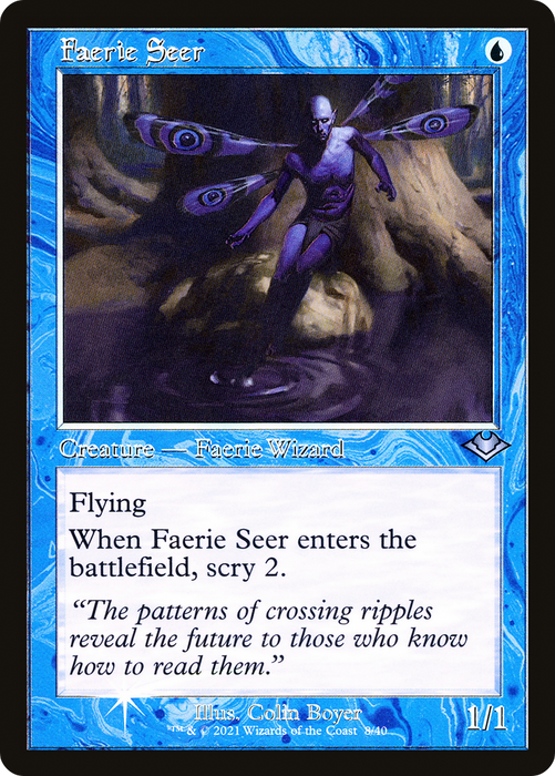 Faerie Seer (MH1-008) - uncommon - Foil
