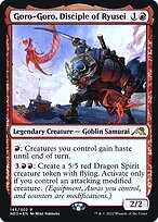 Goro-Goro, Disciple of Ryusei (PRE-145S) - rare - Foil