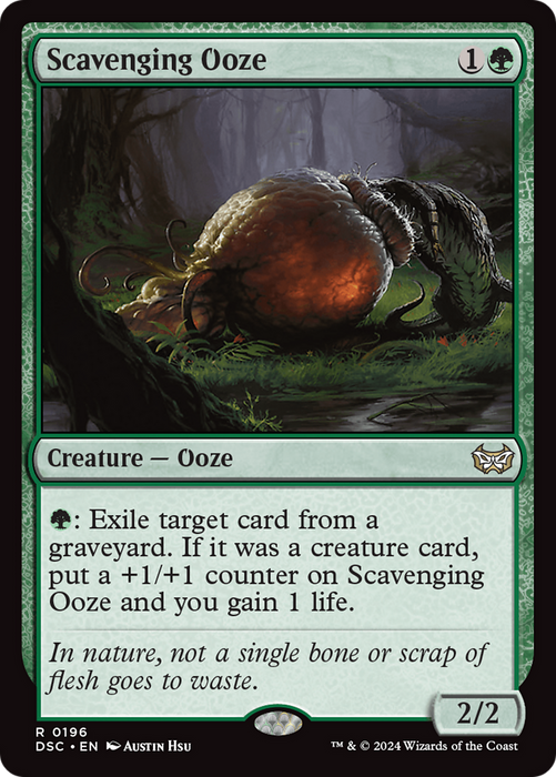Scavenging Ooze (DSC-196) - rare