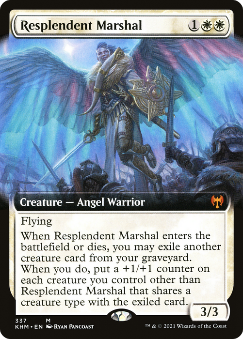Resplendent Marshal (KHM-337) - mythic: (Extended Art) - Foil