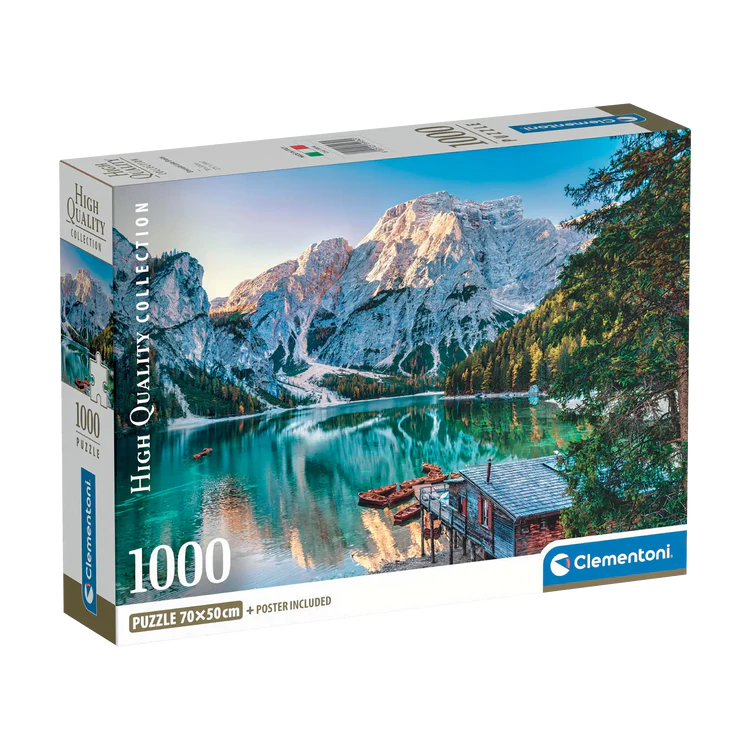 Lac Braies Émeraude (1000 pièces)