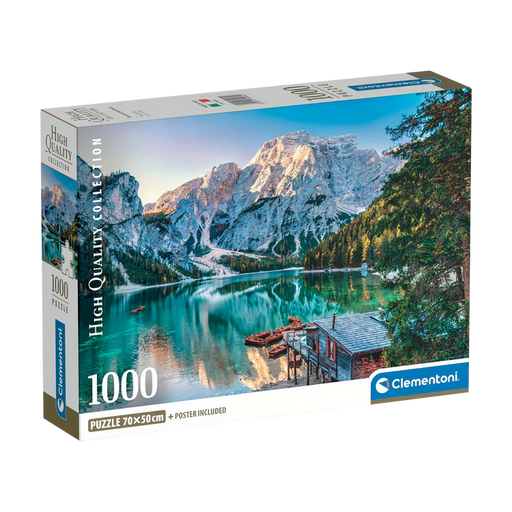 Lac Braies Émeraude (1000 pièces)