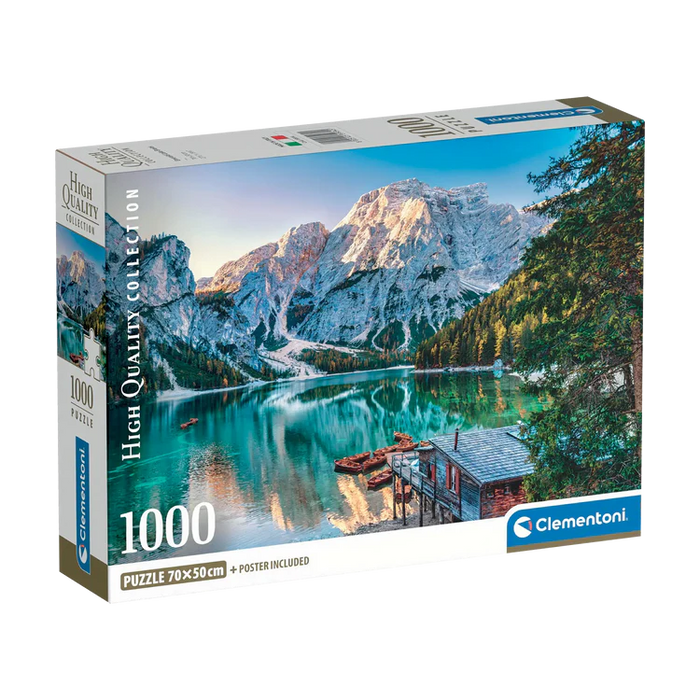 Lac Braies Émeraude (1000 pièces)