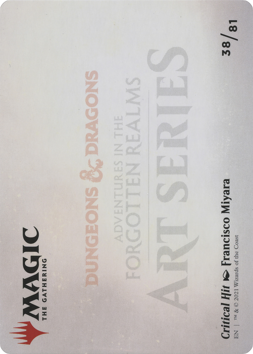 Critical Hit // Critical Hit (AAFR-038) - common (Borderless) - Foil