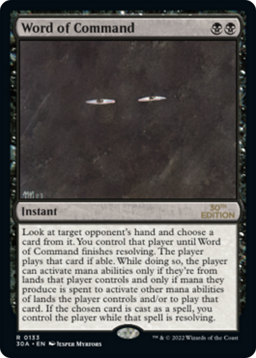 Word of Command (30A-133) - rare