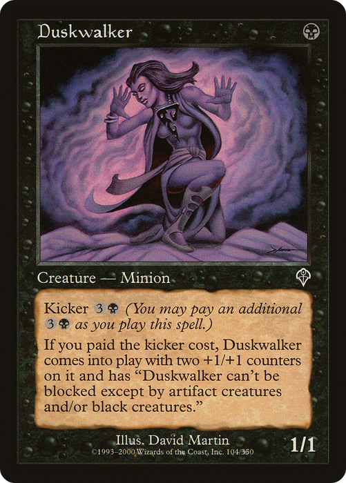 Duskwalker (INV-104) - common - Foil
