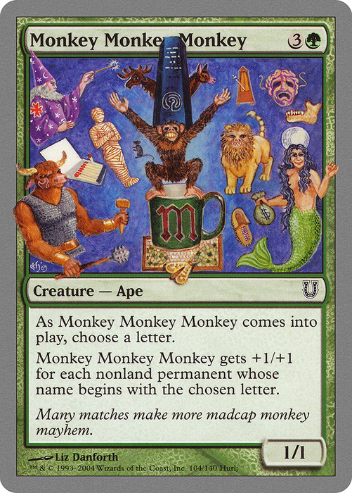 Monkey Monkey Monkey (UNH-104) - common