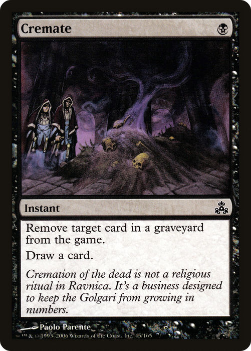 Cremate (GPT-045) - common