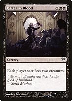Barter in Blood (AVR-085) - uncommon - Foil
