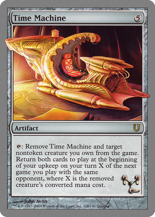 Time Machine (UNH-128) - rare