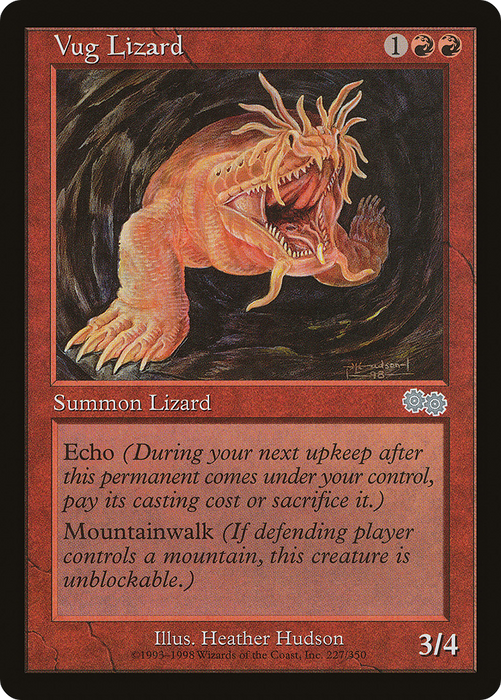 Vug Lizard (USG-227) - uncommon