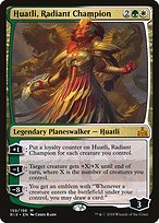 Huatli, Radiant Champion (RIX-159) - mythic