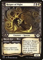Reaper of Night // Harvest Fear (ELD-289) - common: (Showcase) - Foil