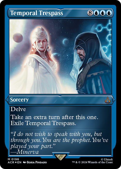 Temporal Trespass (ACR-196) - mythic - Etched Foil
