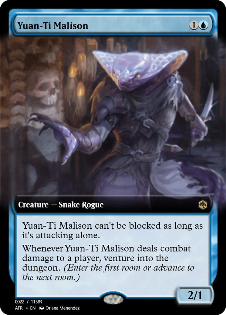 Yuan-Ti Malison (PRM-92660) - rare - Foil
