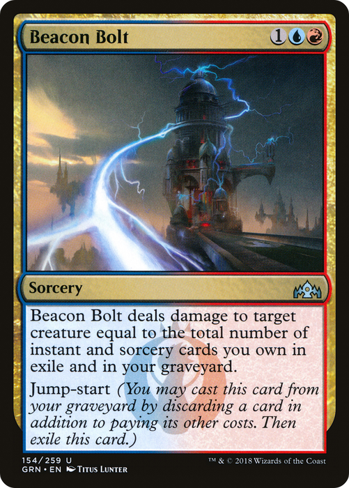 Beacon Bolt (GRN-154) - uncommon - Foil