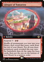 Glimpse of Tomorrow (MH2-458) - rare: (Extended Art) - Foil