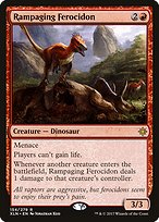 Rampaging Ferocidon (XLN-154) - rare - Foil