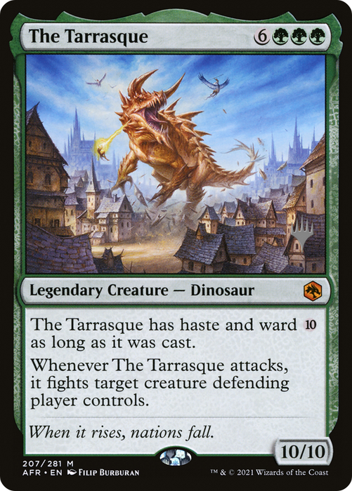 The Tarrasque (PPAFR-207P) - mythic - Foil