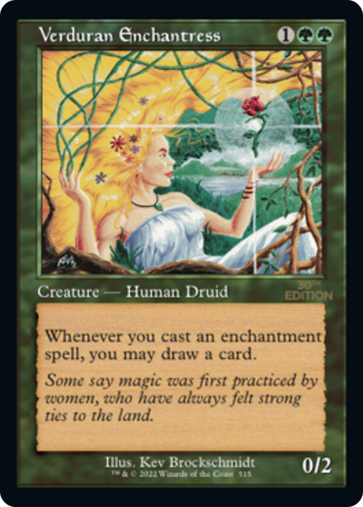 Verduran Enchantress (30A-515) - rare