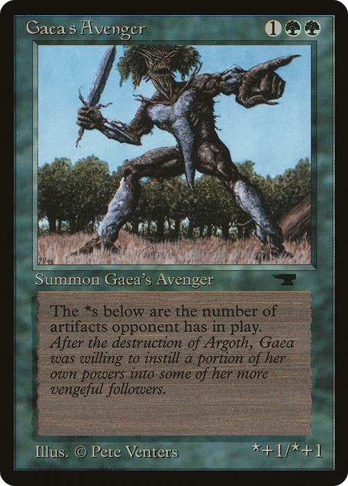 Gaea's Avenger (ATQ-033) - rare