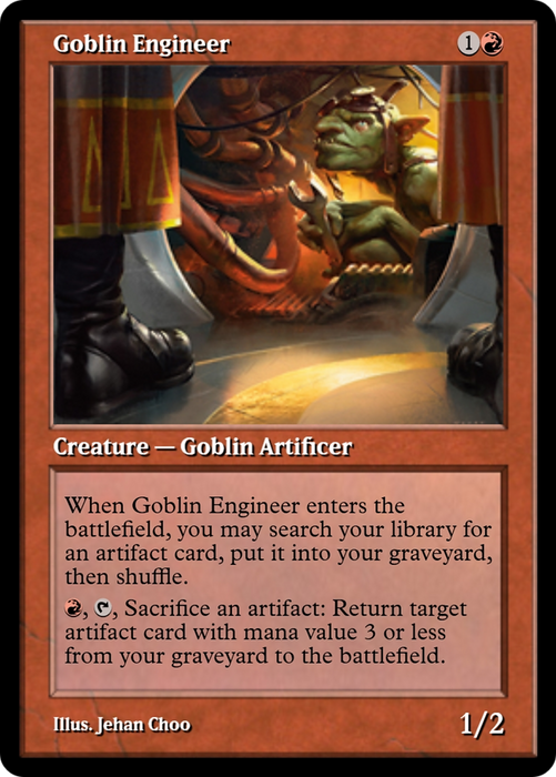 Goblin Engineer (PRM-91279) - rare - Foil