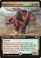 Quartzwood Crasher (IKO-341) - rare: (Extended Art)