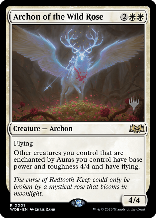 Archon of the Wild Rose (PPWOE-01P) - rare - Foil