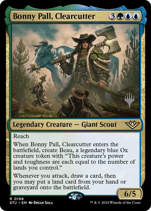 Bonny Pall, Clearcutter (PPOTJ-196P) - rare