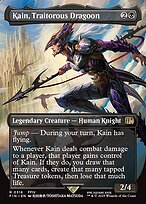 Kain, Traitorous Dragoon (Borderless) (FIN-316) - rare - Foil