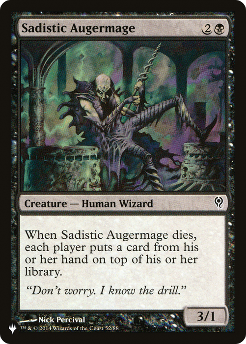Sadistic Augermage (LIST-DDM-52) - common