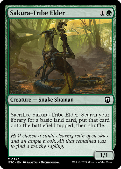 Sakura-Tribe Elder (M3C-243) - common