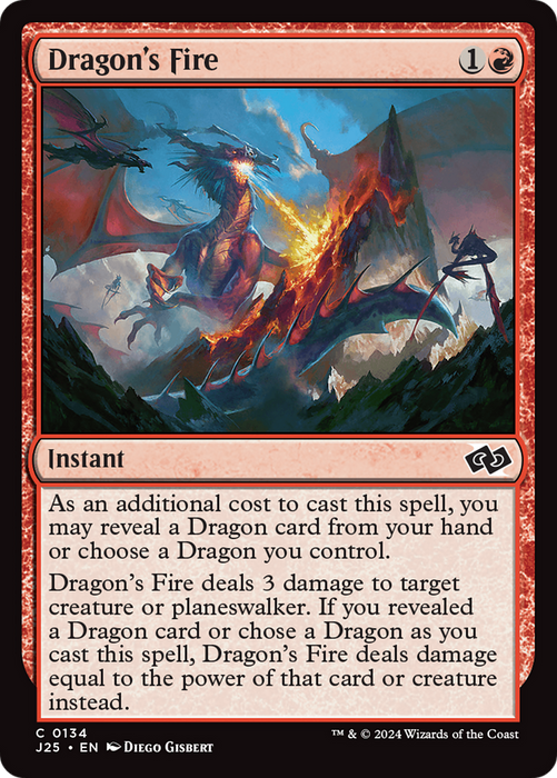 Dragon's Fire (J25-134) - common