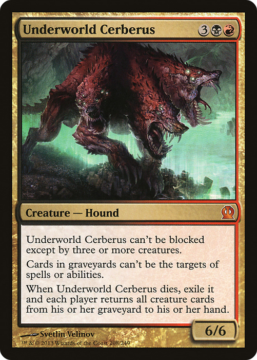 Underworld Cerberus (THS-208) - mythic