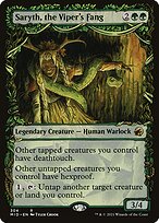 Saryth, the Viper's Fang (MID-304) - rare: (Showcase)