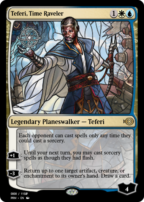 Teferi, Time Raveler (PRM-77967) - rare - Foil