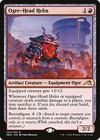 Ogre-Head Helm (NEO-155) - rare - Foil