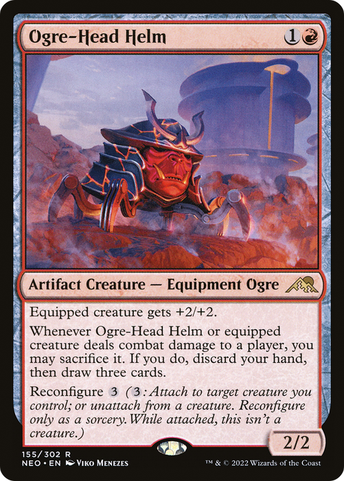 Ogre-Head Helm (NEO-155) - rare