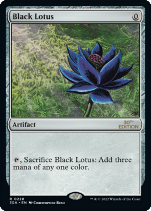 Black Lotus (30A-228) - rare